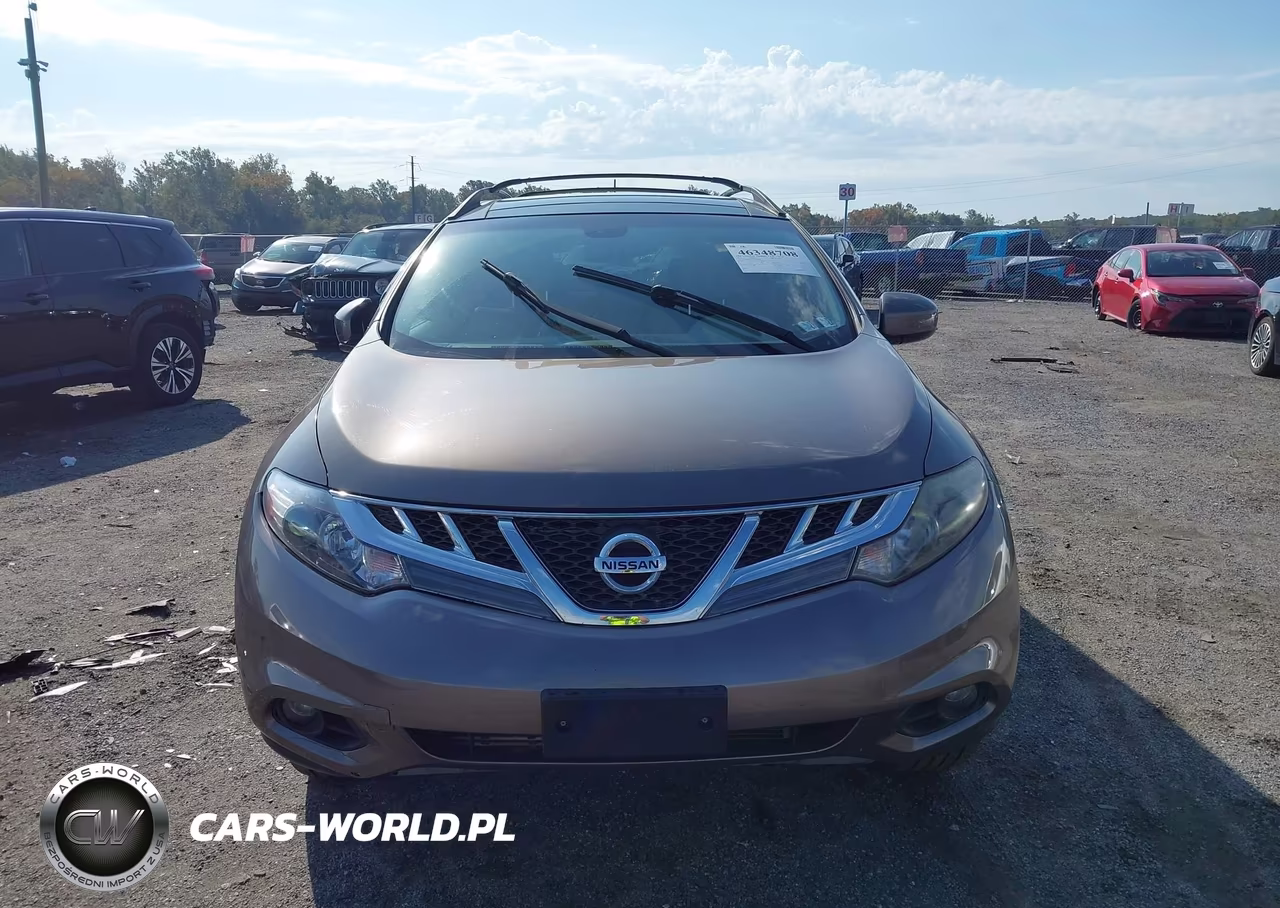 2014 Nissan Murano Sl VIN:JN8AZ1MW7EW520008 - 12