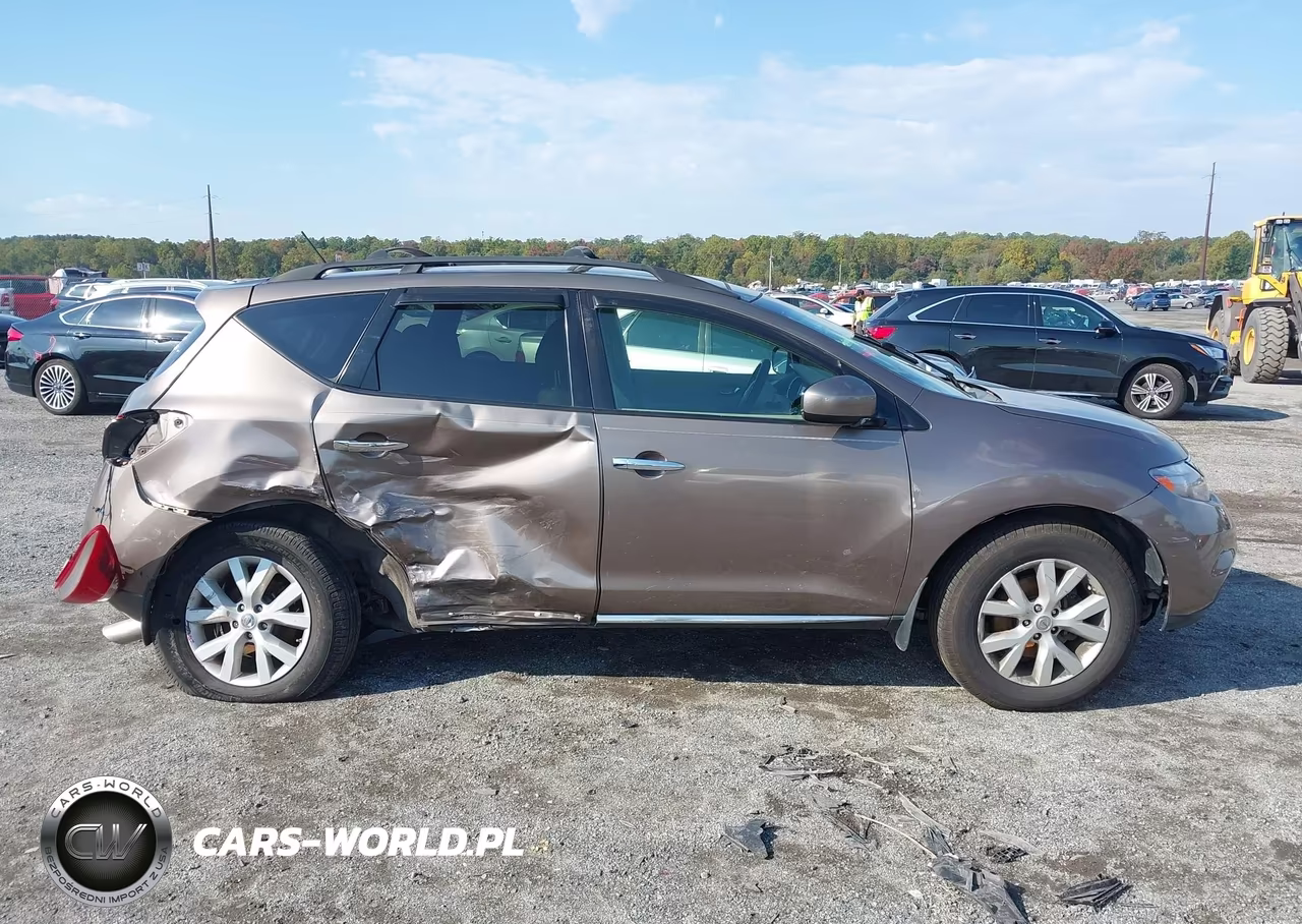 2014 Nissan Murano Sl VIN:JN8AZ1MW7EW520008 - 13