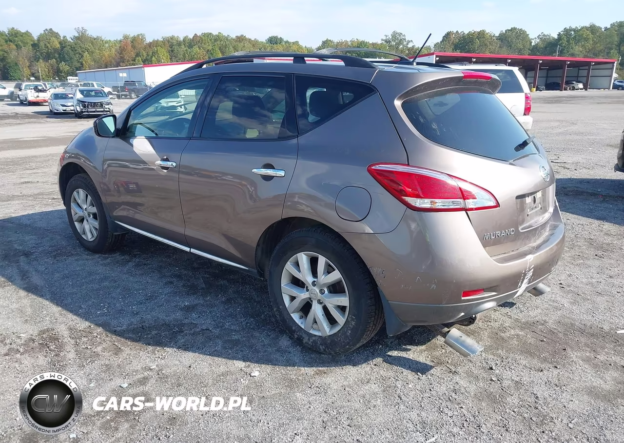 2014 Nissan Murano Sl VIN:JN8AZ1MW7EW520008 - 3