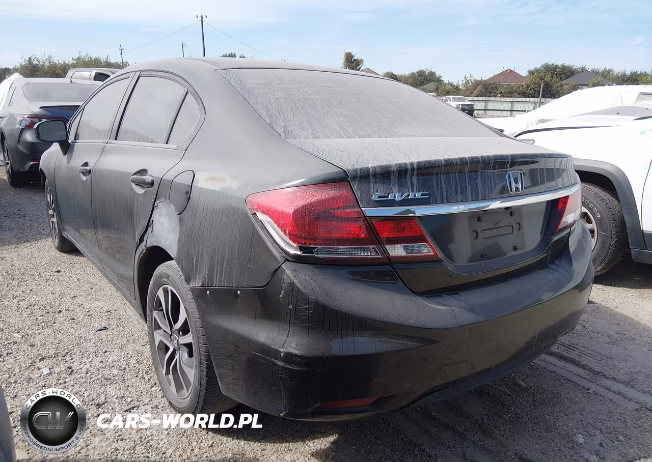 2014 Honda Civic Ex VIN:2HGFB2F89EH533580 - 3