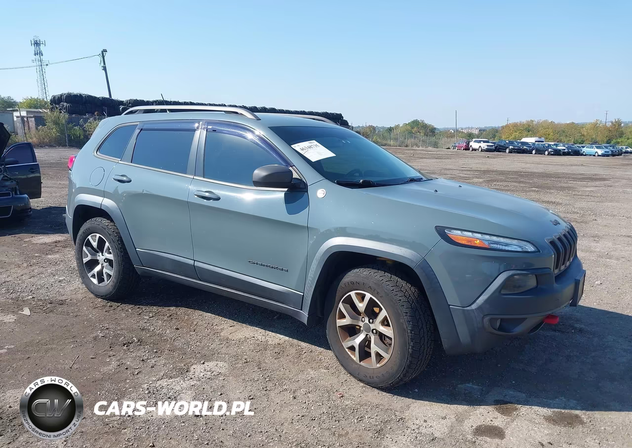 2015 Jeep Cherokee Trailhawk VIN:1C4PJMBS0FW724214 - 1