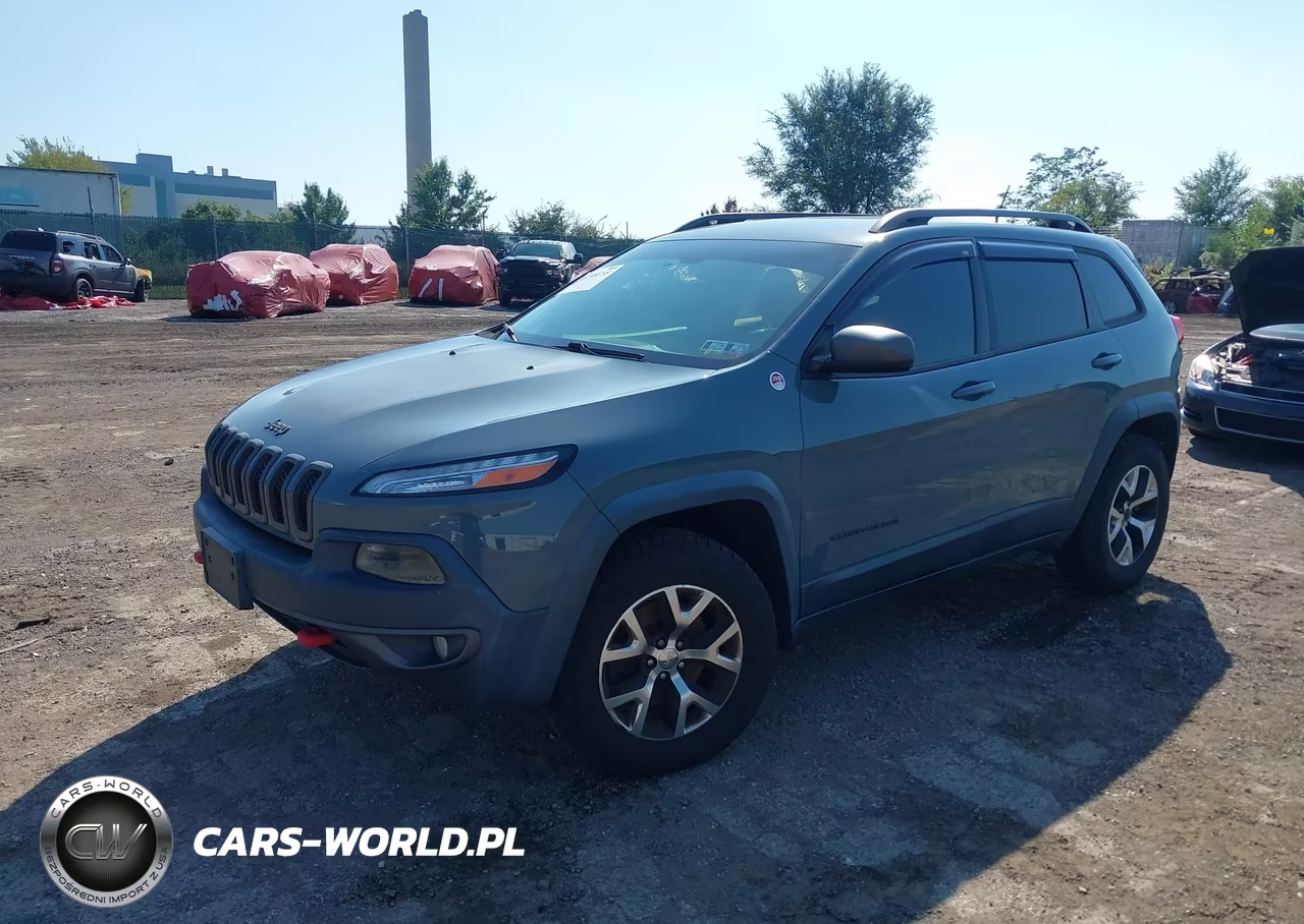 2015 Jeep Cherokee Trailhawk VIN:1C4PJMBS0FW724214 - 2