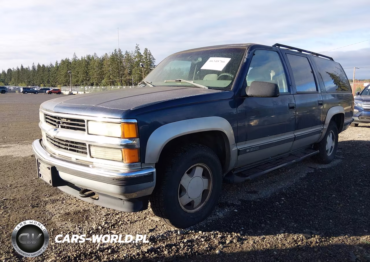 1999 Chevrolet Suburban K1500 VIN:1GNFK16R3XJ320778 - 2
