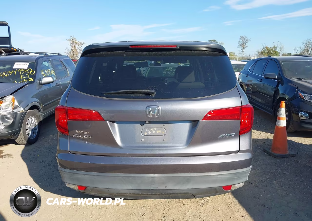 2016 Honda Pilot Lx VIN:5FNYF6H10GB027955 - 16