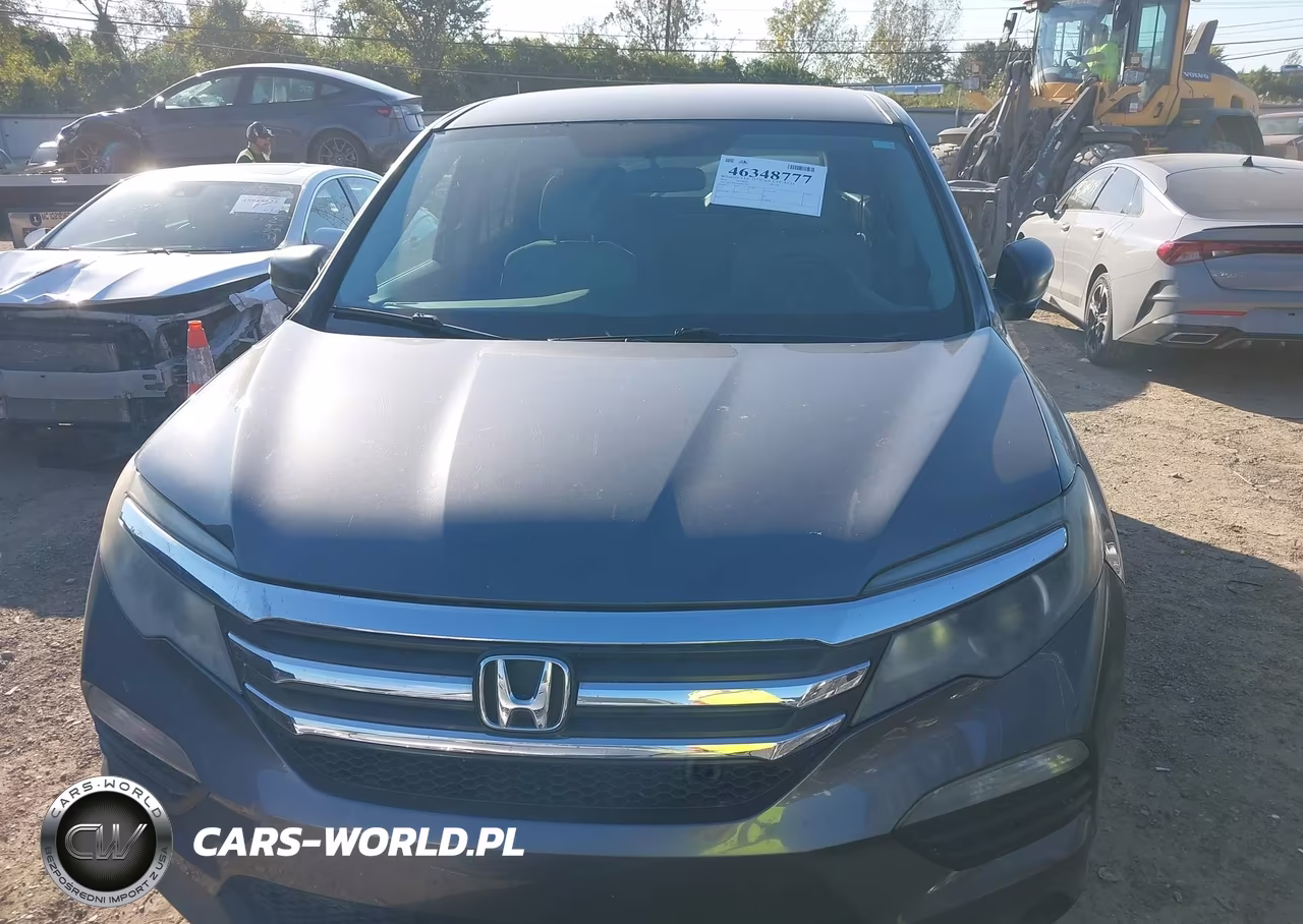 2016 Honda Pilot Lx VIN:5FNYF6H10GB027955 - 6