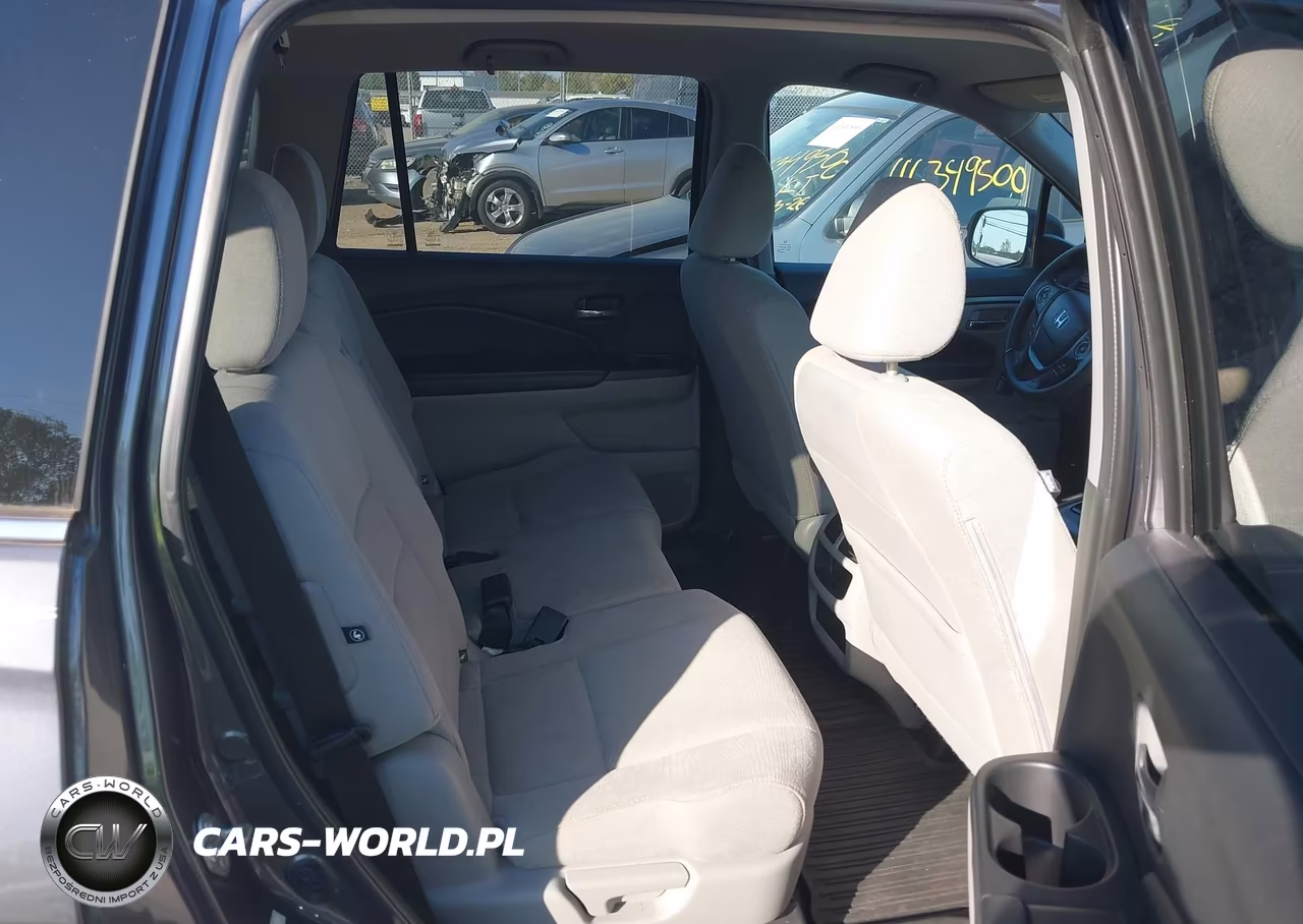 2016 Honda Pilot Lx VIN:5FNYF6H10GB027955 - 8
