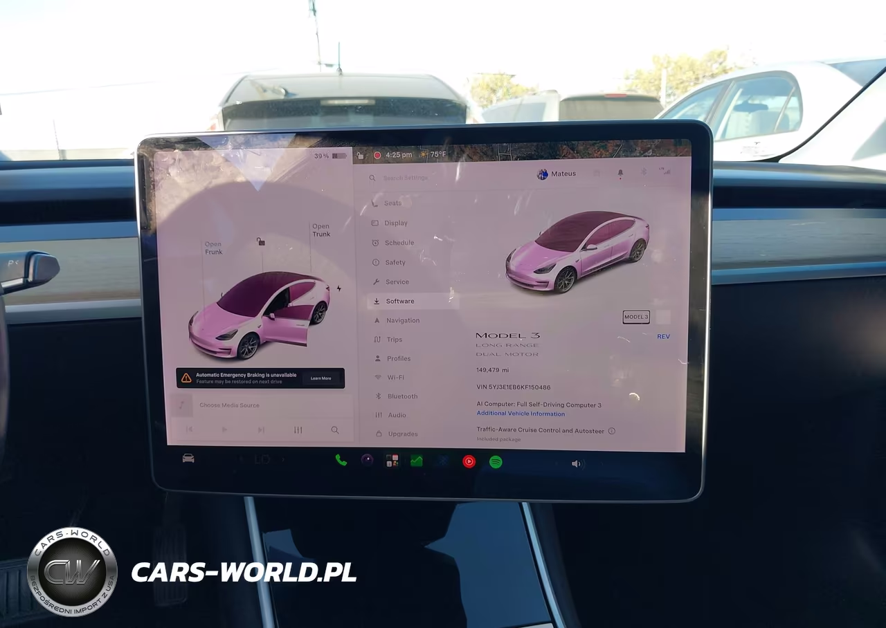 2019 Tesla Model 3 VIN:5YJ3E1EB6KF150486 - 18