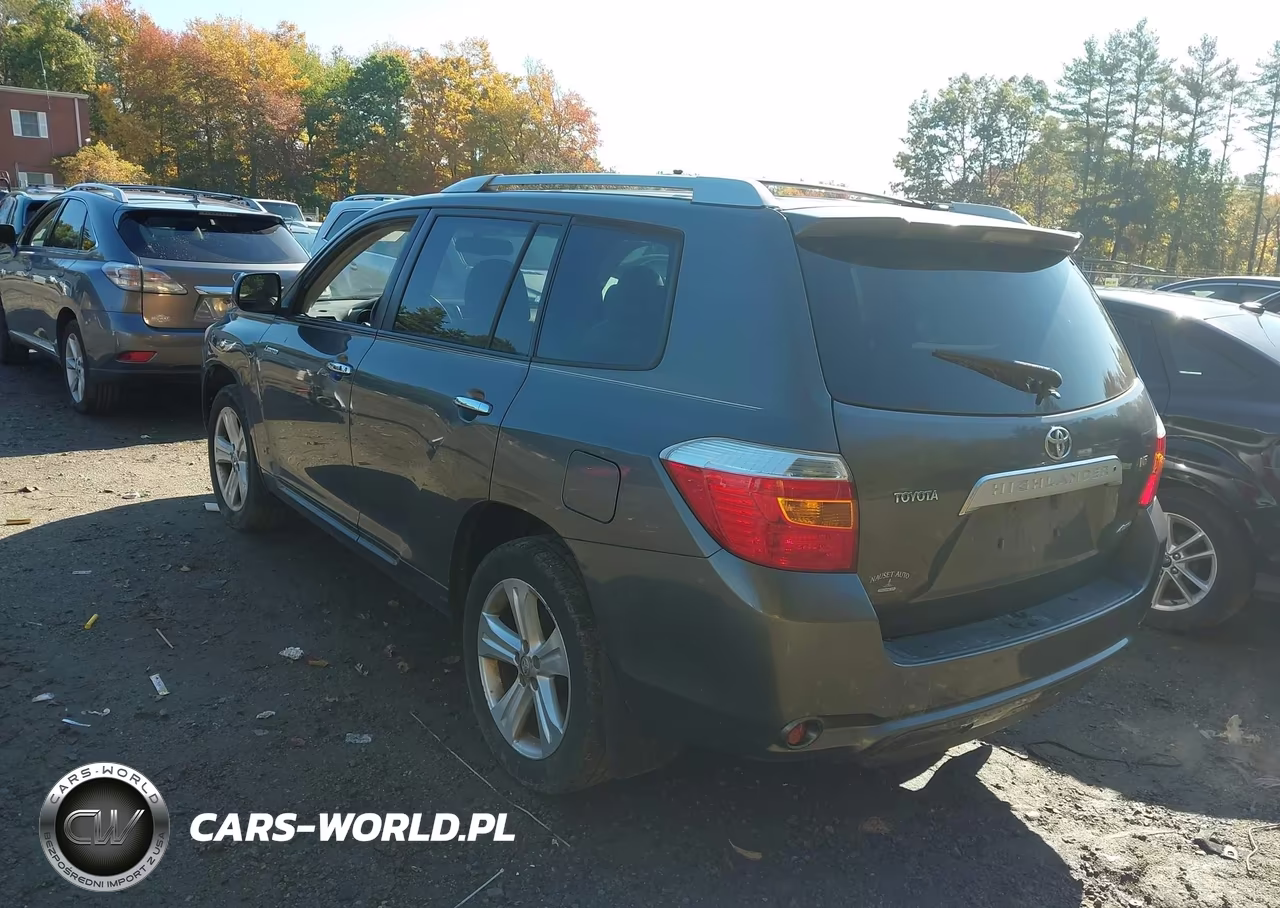 2008 Toyota Highlander Limited VIN:JTEES42A482009759 - 3
