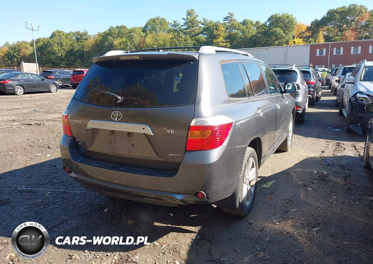 2008 Toyota Highlander Limited VIN:JTEES42A482009759 - 4