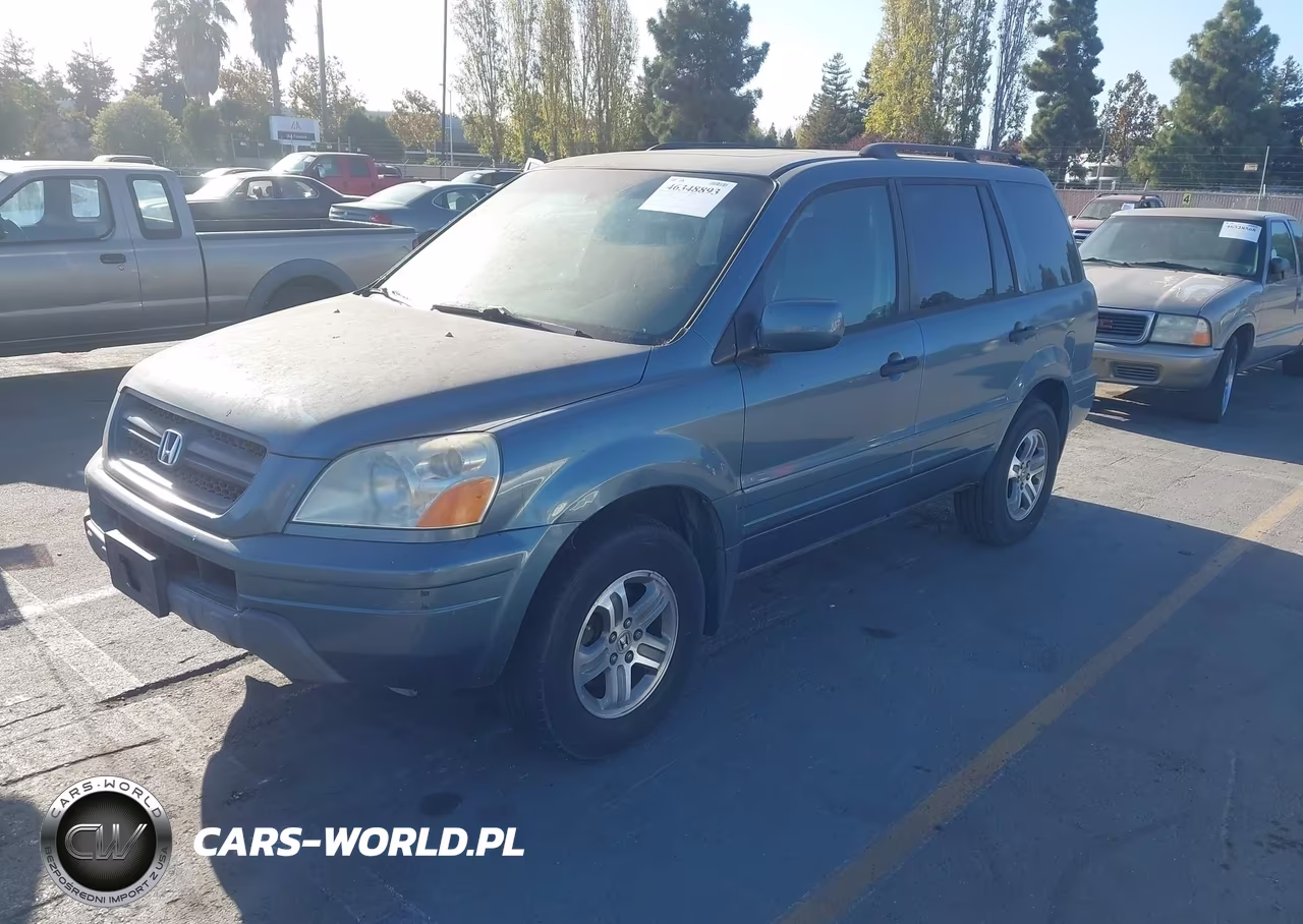 2005 Honda Pilot Ex-L VIN:5FNYF186X5B041695 - 2