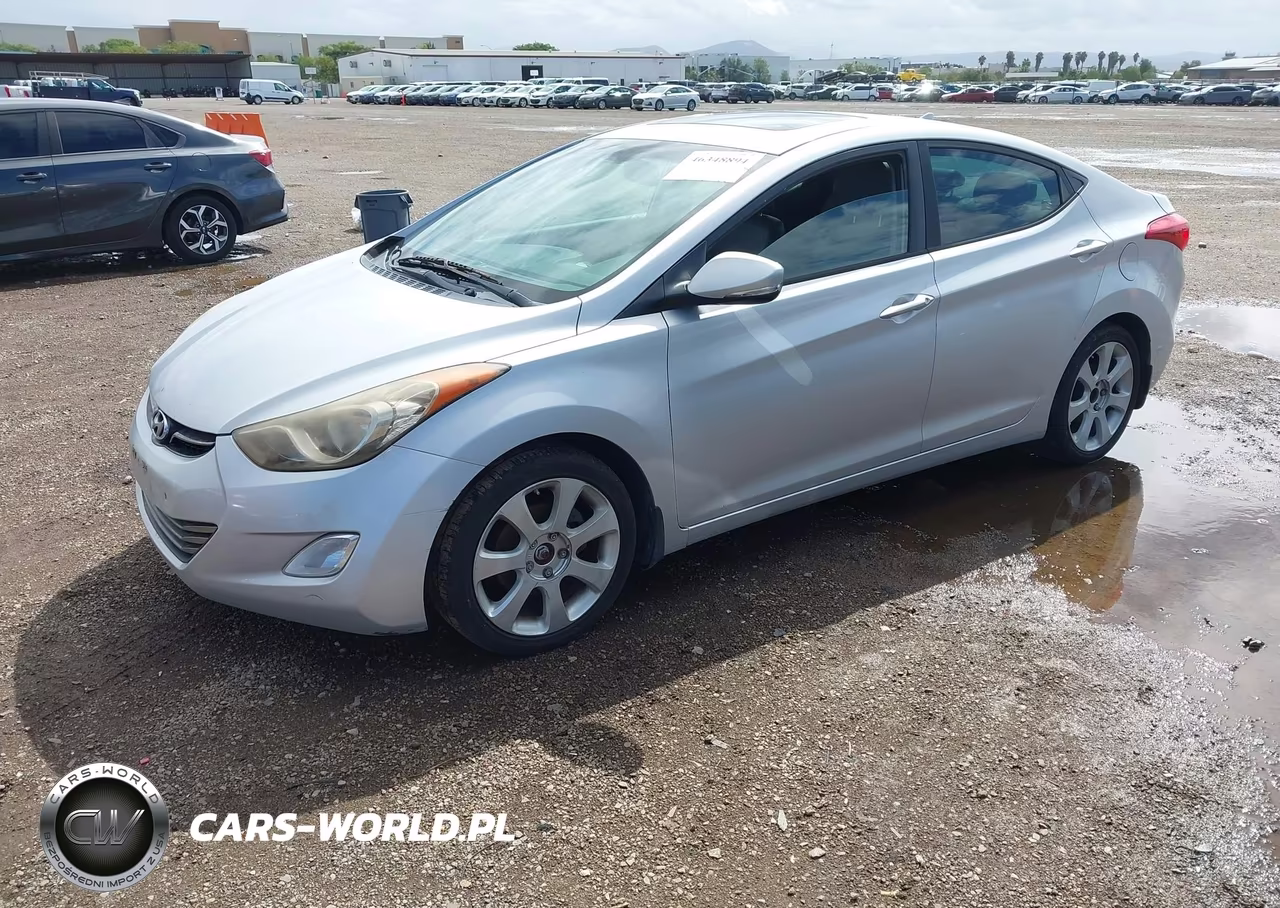 2012 Hyundai Elantra Limited (Ulsan Plant) VIN:KMHDH4AE1CU456299 - 2