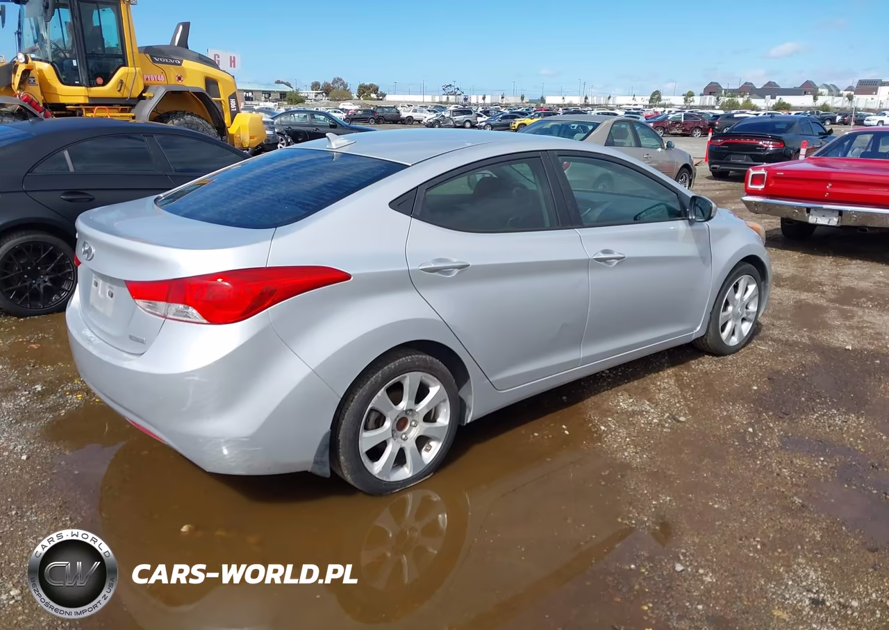 2012 Hyundai Elantra Limited (Ulsan Plant) VIN:KMHDH4AE1CU456299 - 4