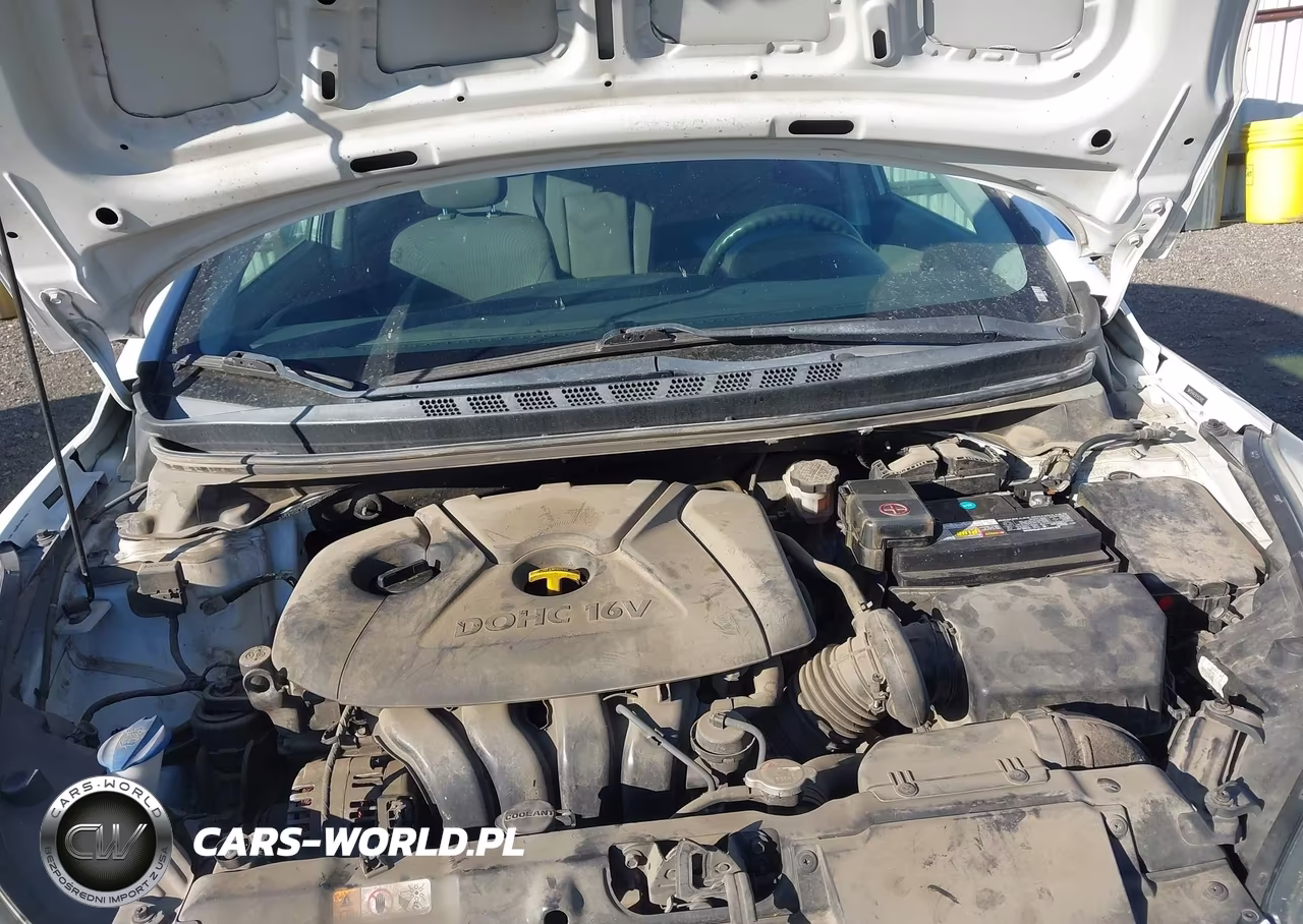2014 Hyundai Elantra Se VIN:5NPDH4AE9EH502480 - 10