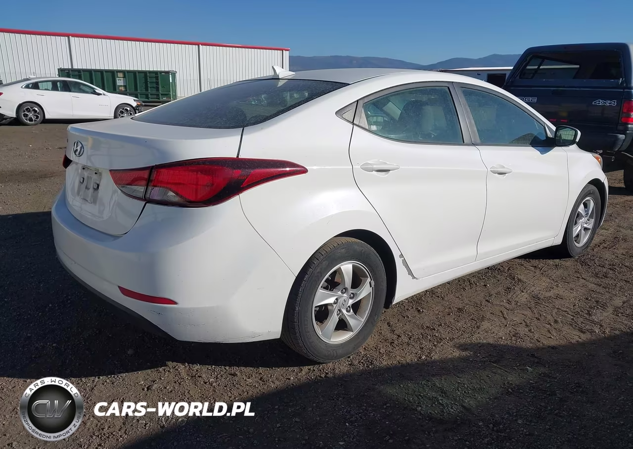 2014 Hyundai Elantra Se VIN:5NPDH4AE9EH502480 - 4