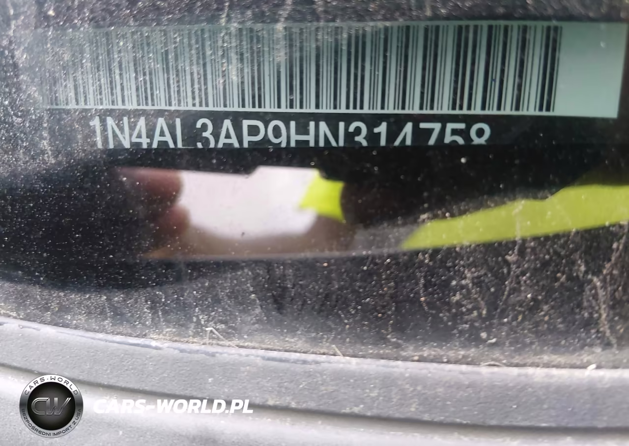 2017 Nissan Altima 2.5 S VIN:1N4AL3AP9HN314758 - 9