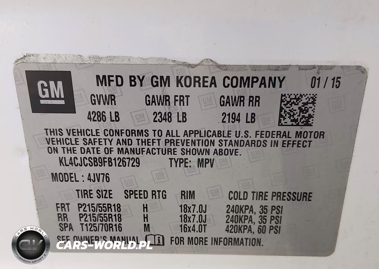 2015 Buick Encore Leather VIN:KL4CJCSB9FB126729 - 9