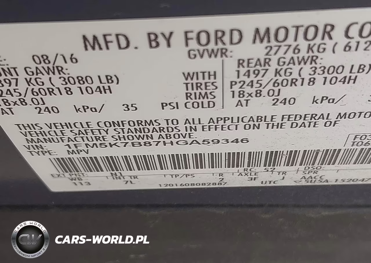 2017 Ford Explorer VIN:1FM5K7B87HGA59346 - 9