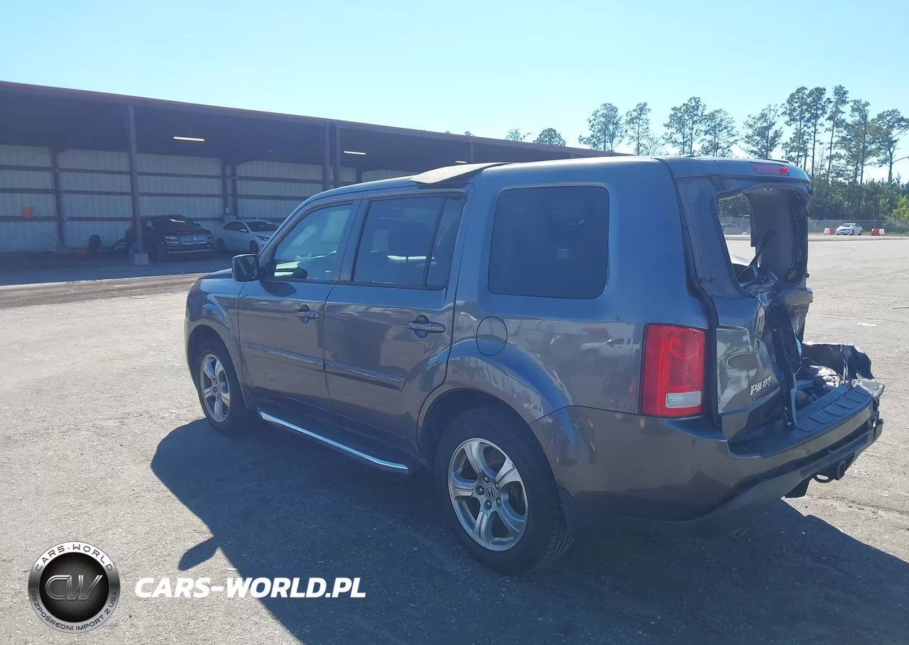 2014 Honda Pilot Ex-L VIN:5FNYF3H56EB021124 - 3
