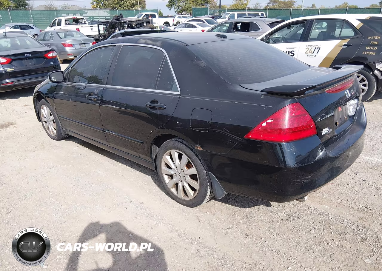 2007 Honda Accord 3.0 Ex VIN:1HGCM66537A078821 - 3
