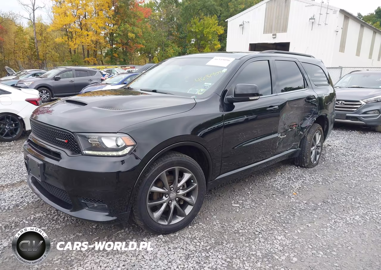 2018 Dodge Durango Gt Awd VIN:1C4RDJDG0JC448599 - 2