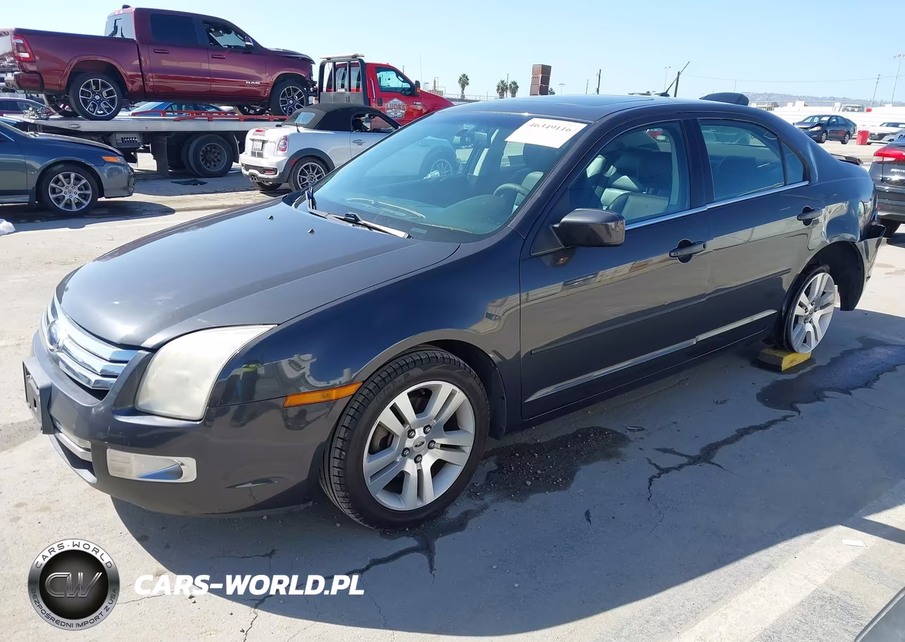 2007 Ford Fusion Sel VIN:3FAHP08Z27R280165 - 2
