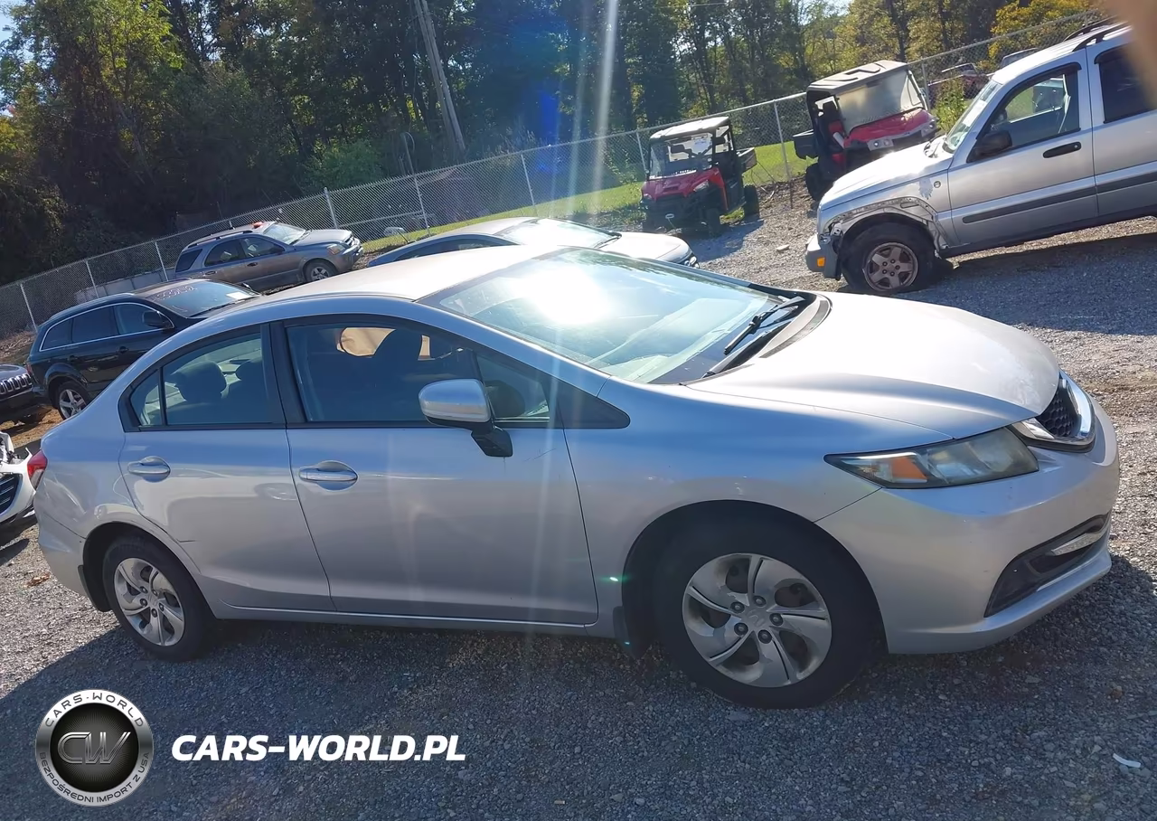 2015 Honda Civic Lx VIN:19XFB2F56FE114457 - 13
