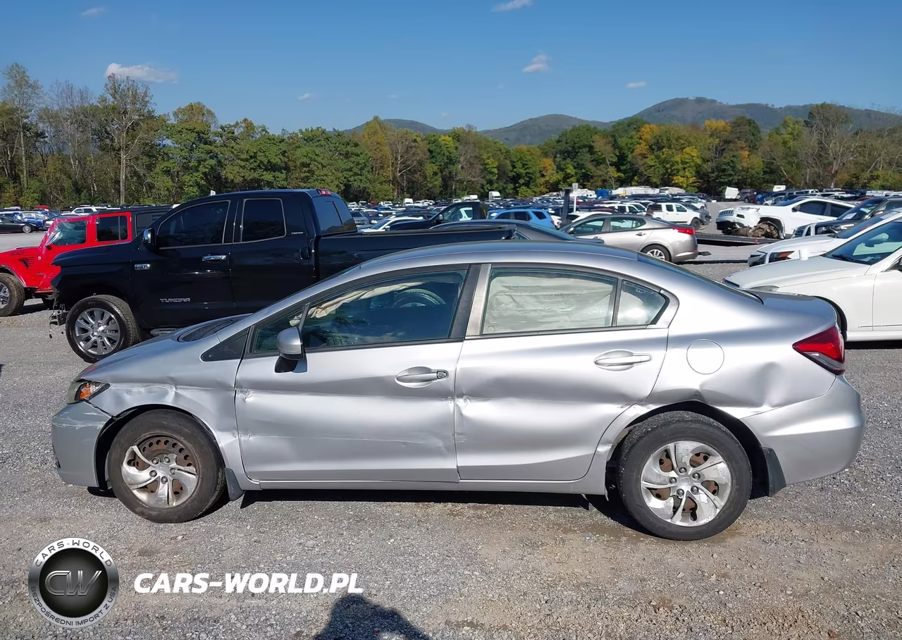 2015 Honda Civic Lx VIN:19XFB2F56FE114457 - 14