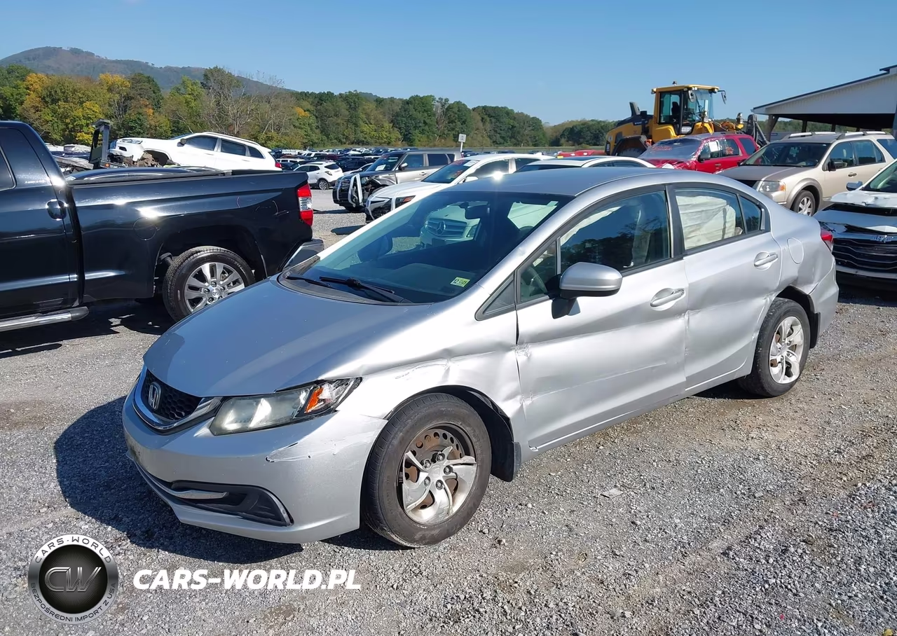 2015 Honda Civic Lx VIN:19XFB2F56FE114457 - 2