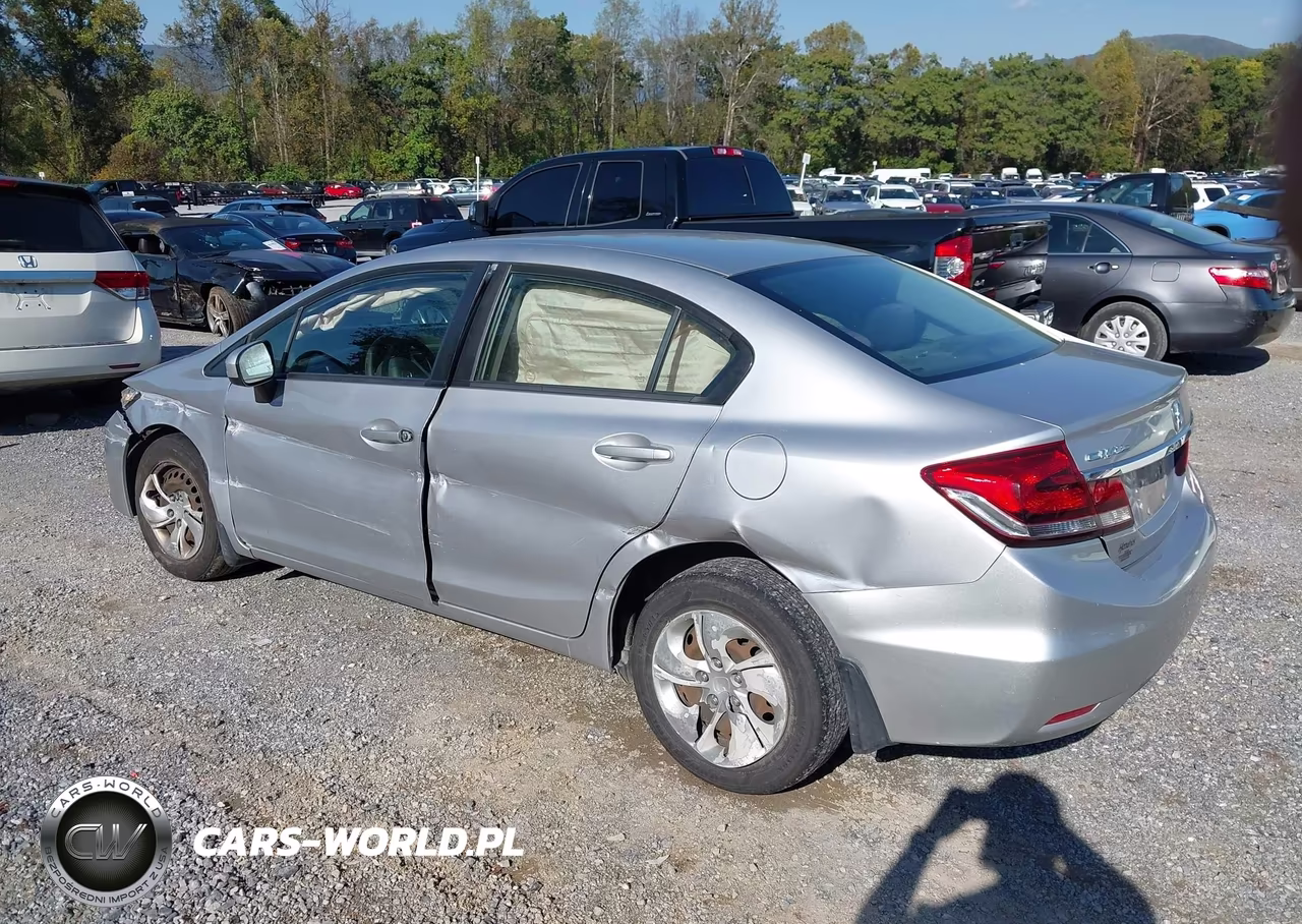 2015 Honda Civic Lx VIN:19XFB2F56FE114457 - 3