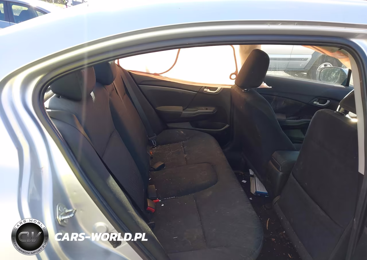 2015 Honda Civic Lx VIN:19XFB2F56FE114457 - 8