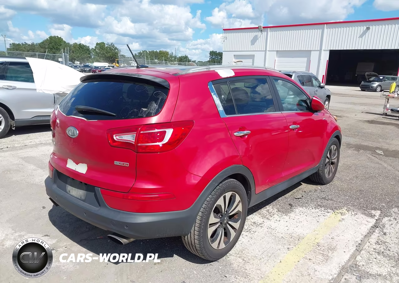 2012 Kia Sportage Sx VIN:KNDPCCA66C7189971 - 4