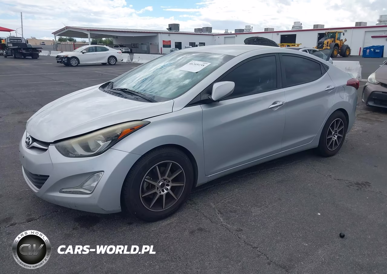 2016 Hyundai Elantra Se VIN:KMHDH4AE1GU561561 - 2