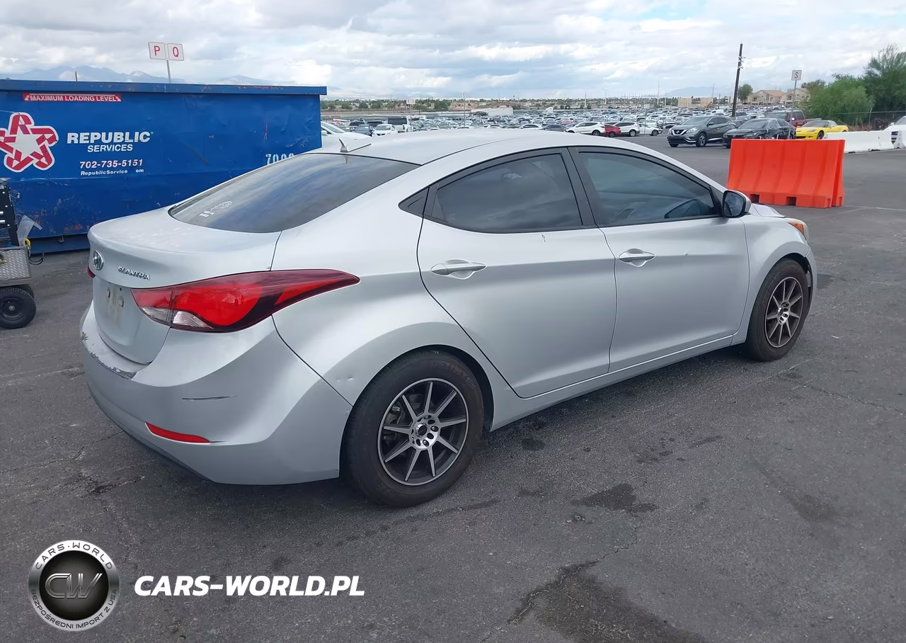 2016 Hyundai Elantra Se VIN:KMHDH4AE1GU561561 - 4