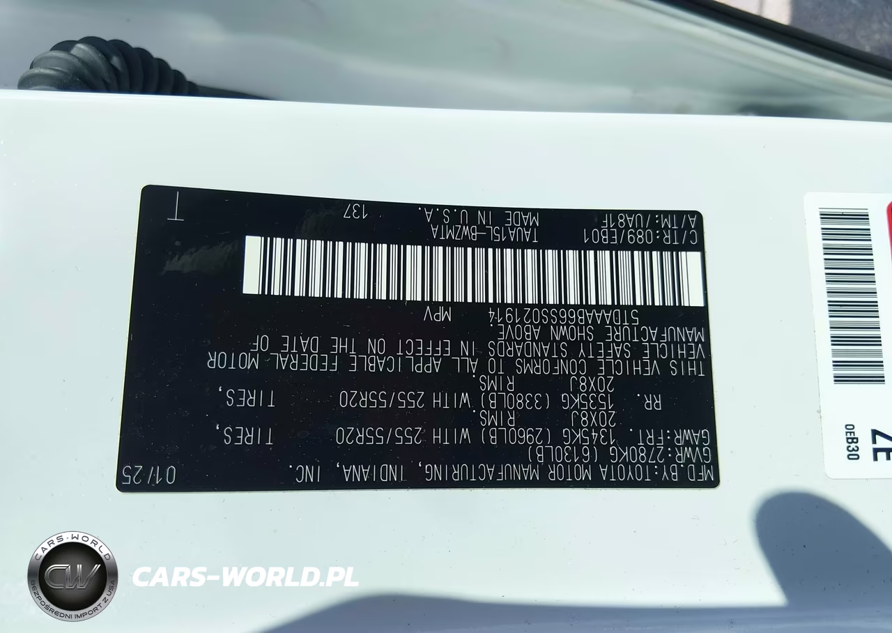 2025 Lexus Tx 350 Premium VIN:5TDAAAB66SS021914 - 9