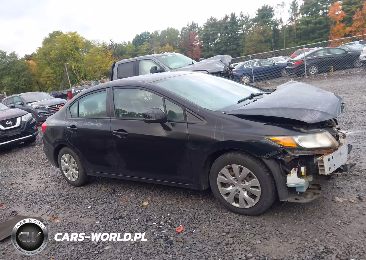 2012 Honda Civic Lx VIN:2HGFB2F54CH580647 - 13