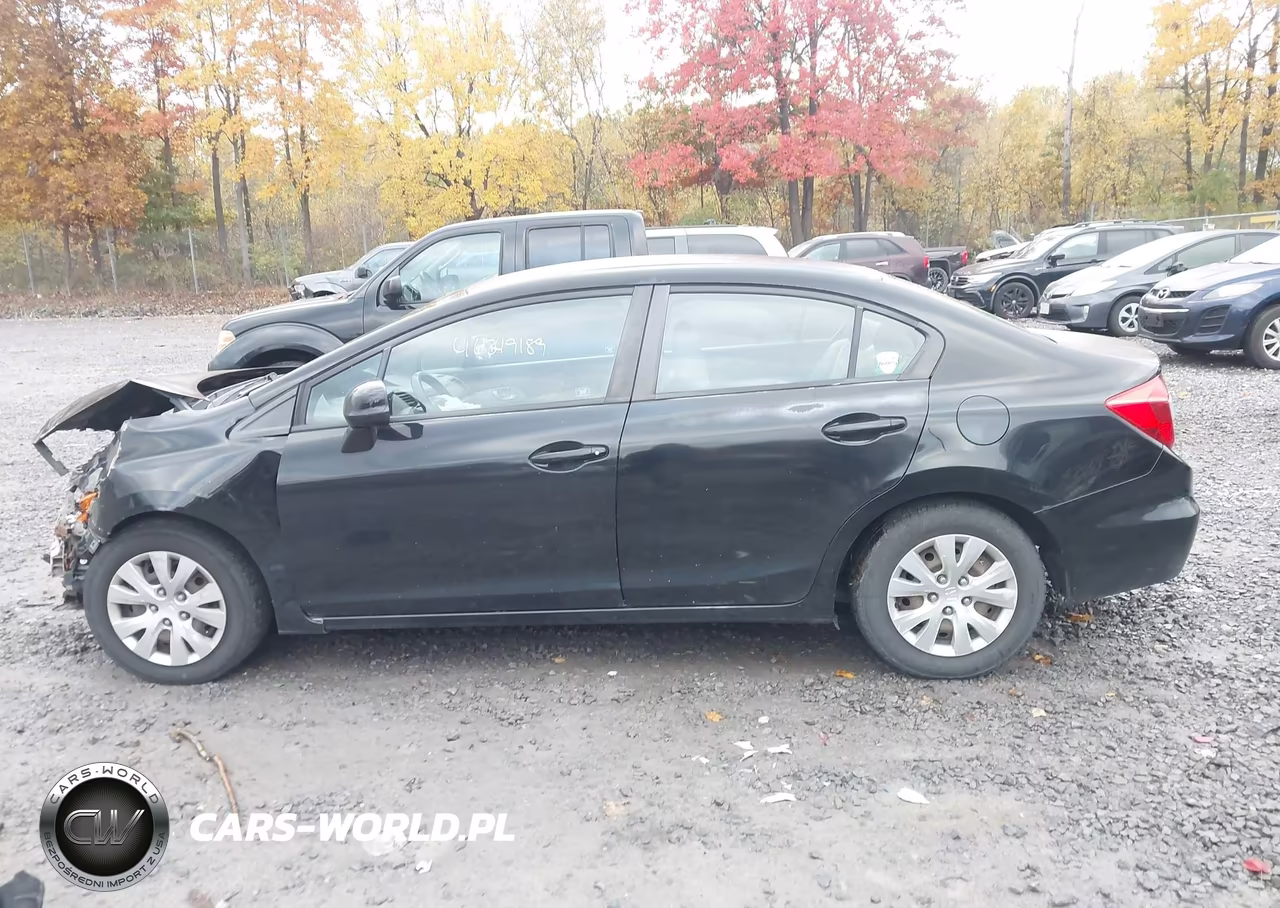 2012 Honda Civic Lx VIN:2HGFB2F54CH580647 - 14