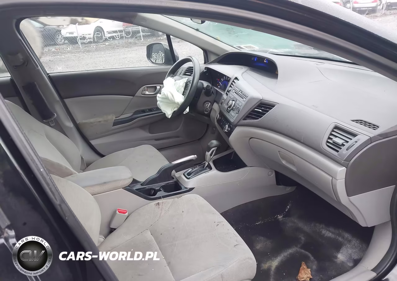 2012 Honda Civic Lx VIN:2HGFB2F54CH580647 - 5