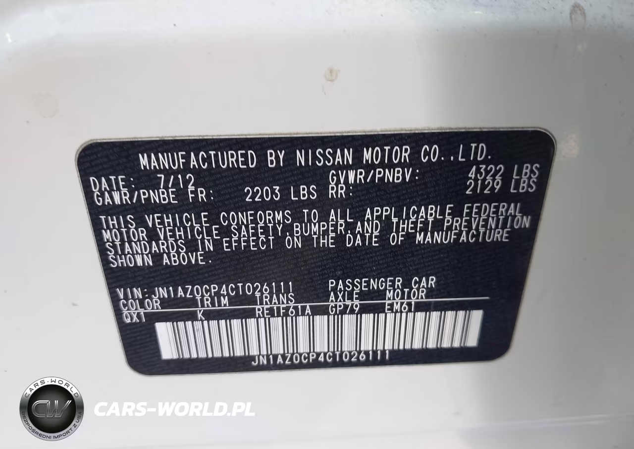 2012 Nissan Leaf Sl VIN:JN1AZ0CP4CT026111 - 9