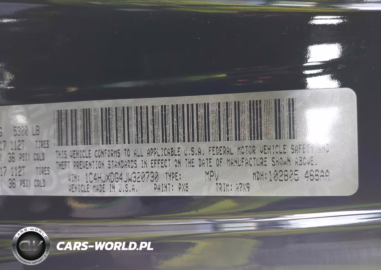 2018 Jeep Wrangler Unlimited Sport S 4X4 VIN:1C4HJXDG4JW320730 - 9