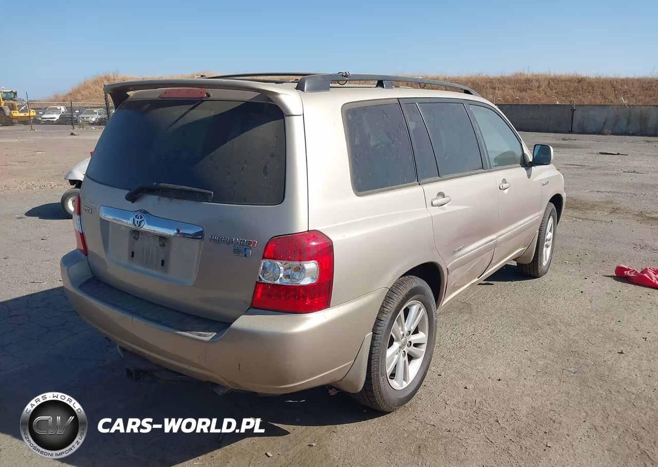2007 Toyota Highlander Hybrid Limited V6 VIN:JTEDW21A270017049 - 4