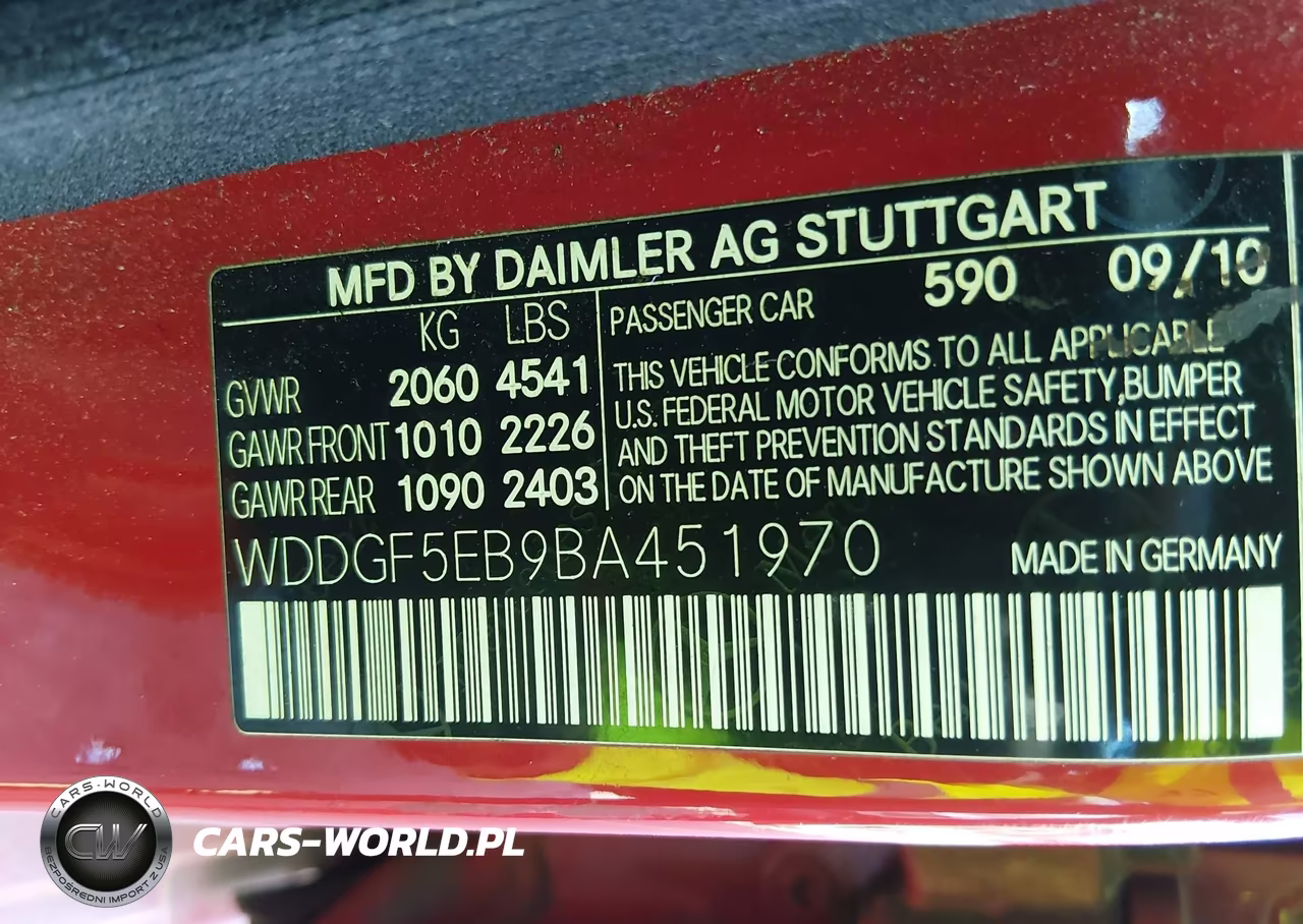 2011 Mercedes-Benz C 300 Sport VIN:WDDGF5EB9BA451970 - 9