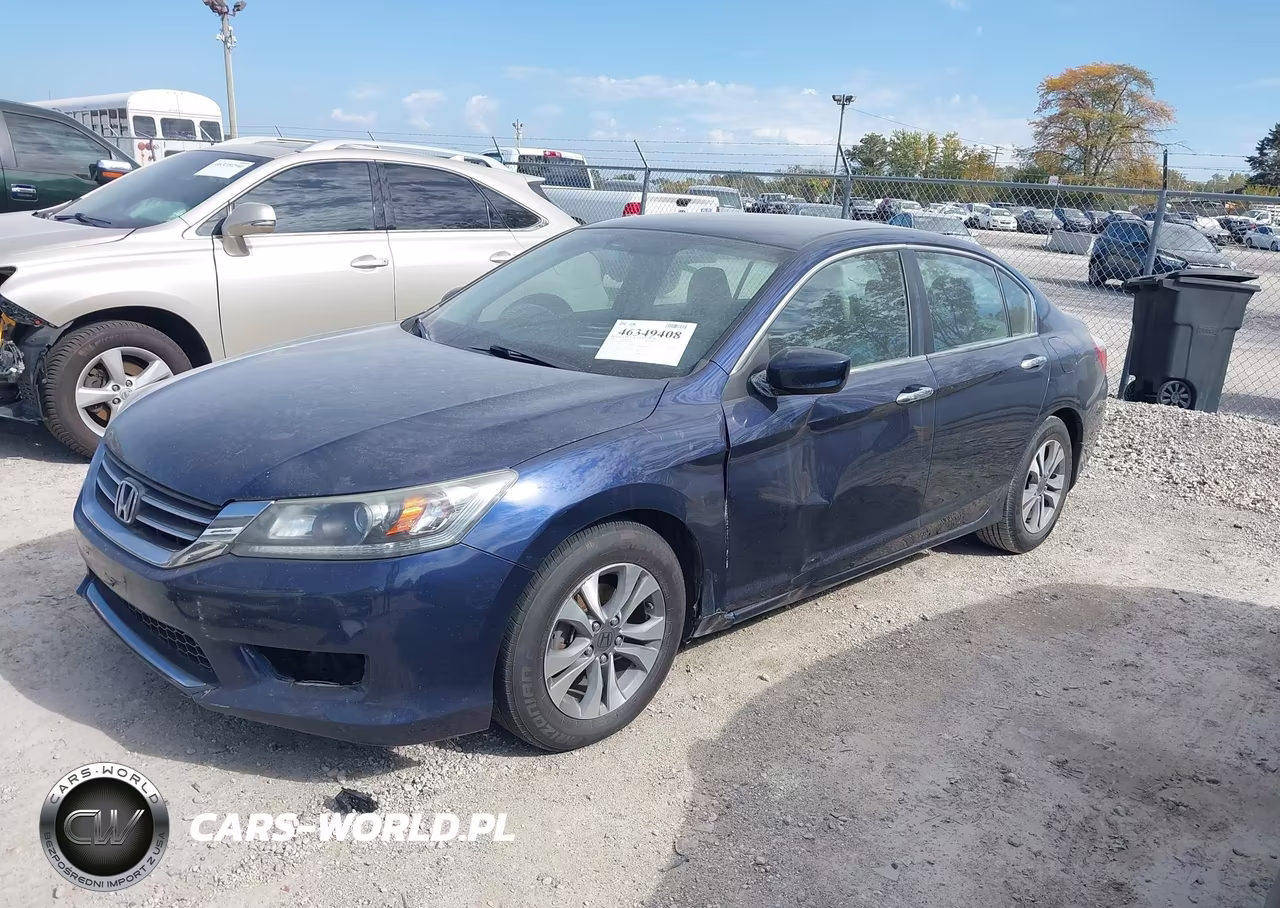 2013 Honda Accord Lx VIN:1HGCR2F33DA095025 - 2
