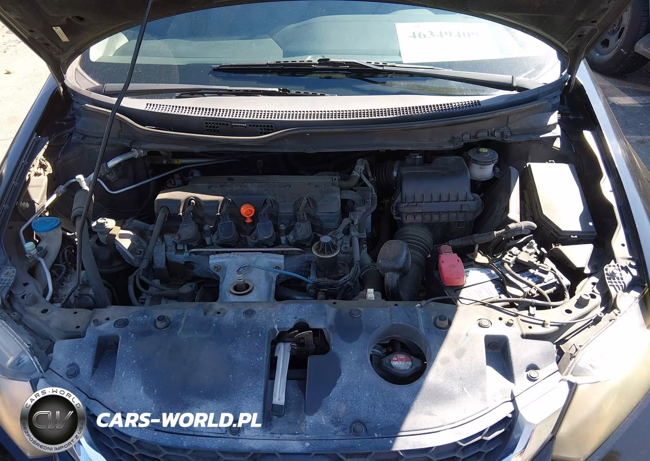2013 Honda Civic Lx VIN:2HGFB2F57DH535624 - 10