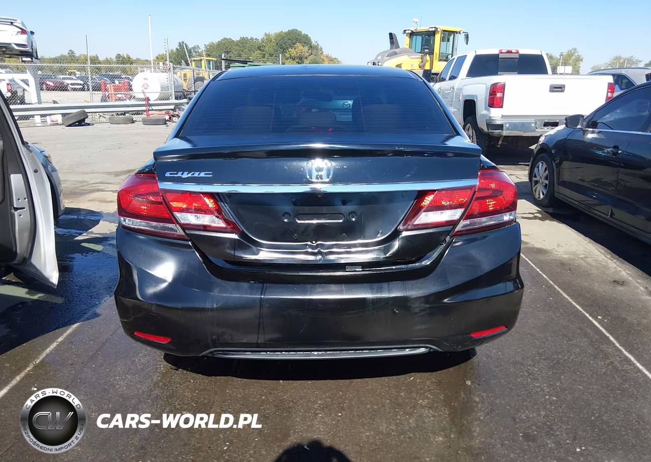 2013 Honda Civic Lx VIN:2HGFB2F57DH535624 - 16
