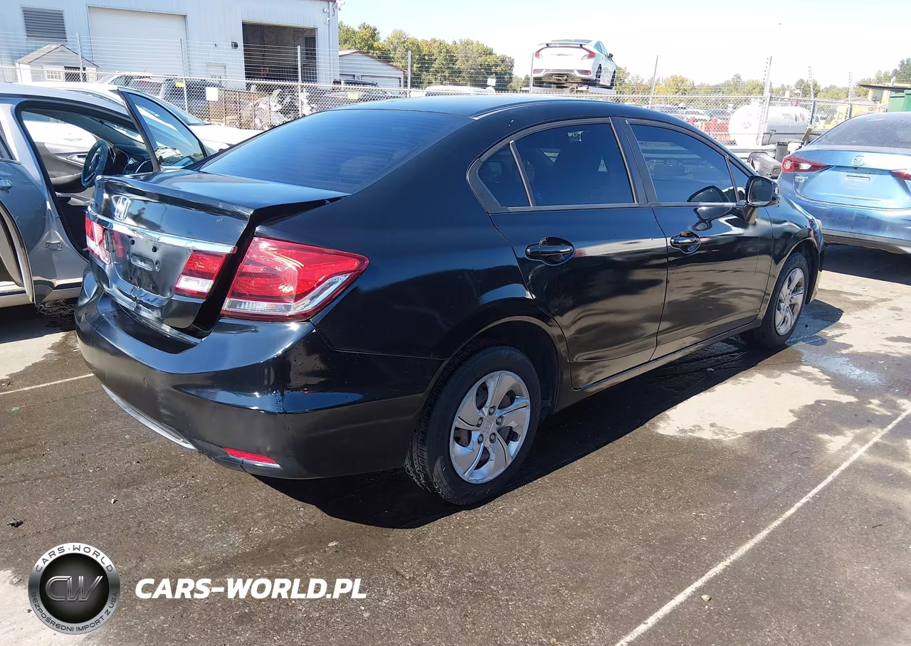 2013 Honda Civic Lx VIN:2HGFB2F57DH535624 - 4