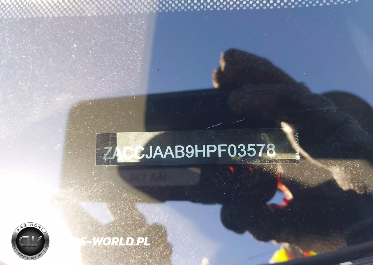 2017 Jeep Renegade Sport Fwd VIN:ZACCJAAB9HPF03578 - 9
