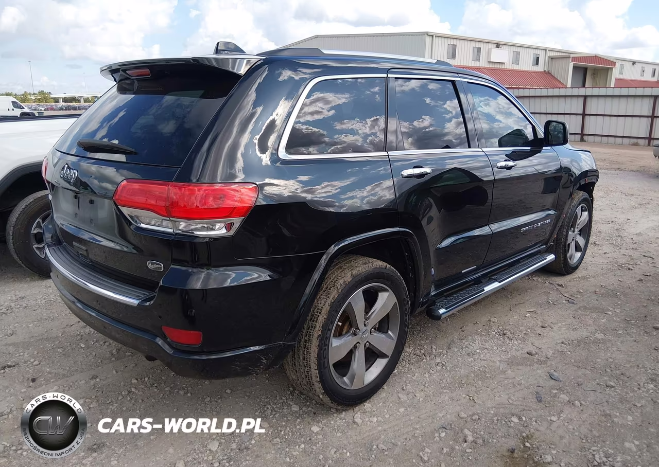 2014 Jeep Grand Cherokee Overland VIN:1C4RJECG0EC523664 - 4