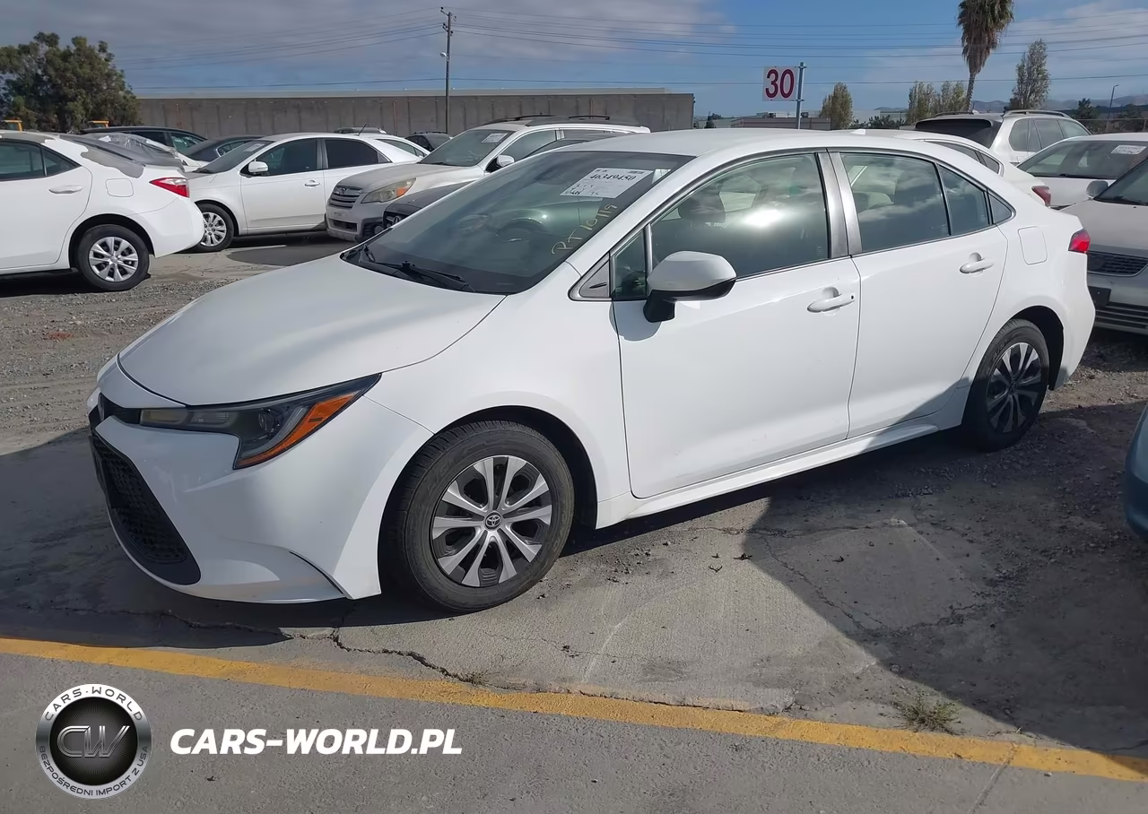 2022 Toyota Corolla Hybrid Le VIN:JTDEAMDE0N3006645 - 2