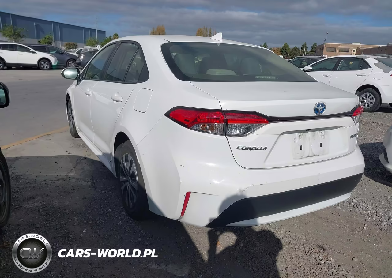 2022 Toyota Corolla Hybrid Le VIN:JTDEAMDE0N3006645 - 3