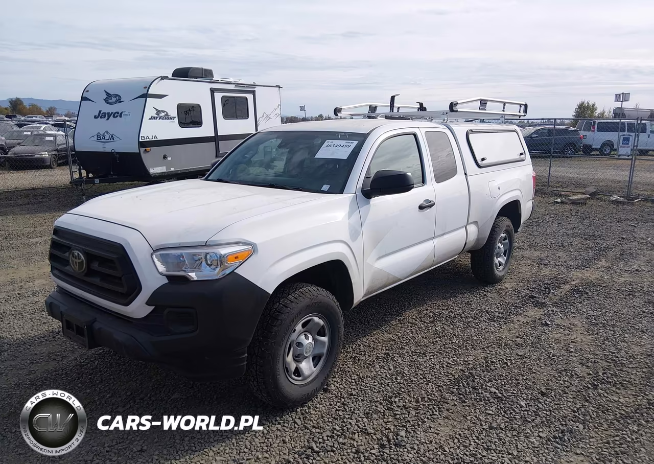 2022 Toyota Tacoma Sr VIN:3TYRX5GN6NT057880 - 2
